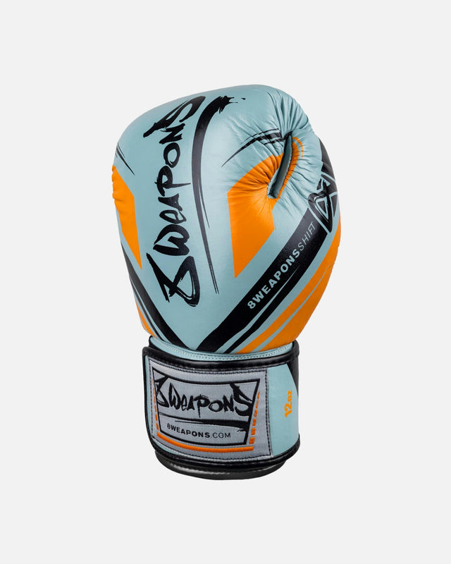 Gants de boxe 8 WEAPONS Shift – Gris glace/Orange