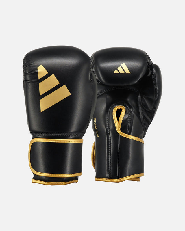 Adidas Boksehandsker Power 100 – Sort/Guld