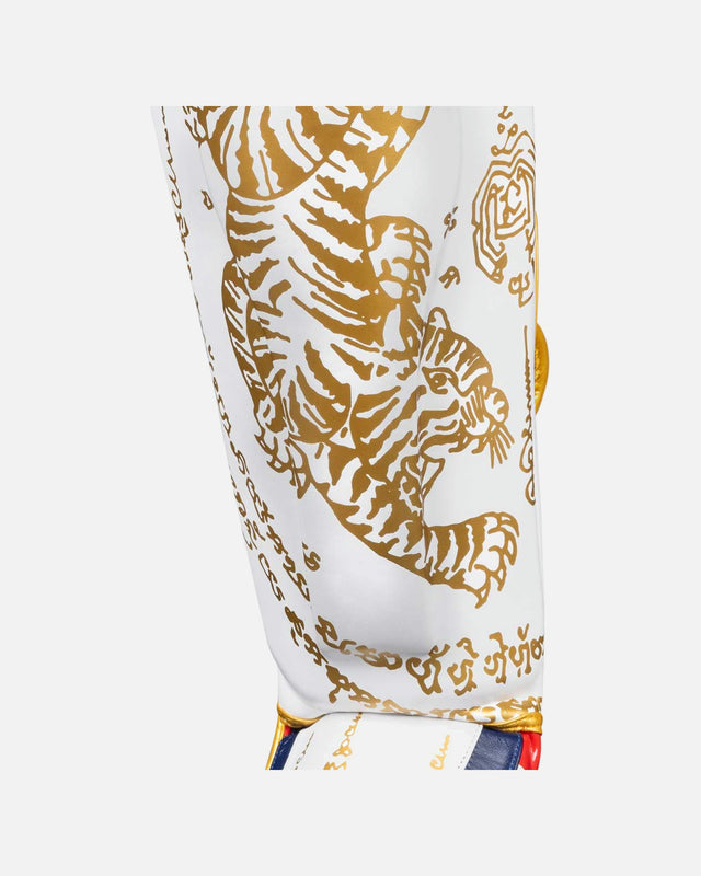 Tibiere Phantom Athletics Muay Thai – Alb/Aur