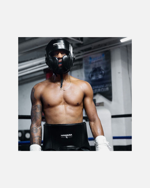 Casco da boxe Hayabusa Pro – Nero