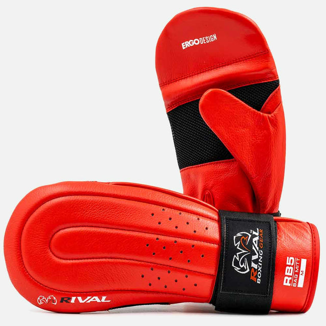 Mănuși de sac Rival RB5 – Roșu