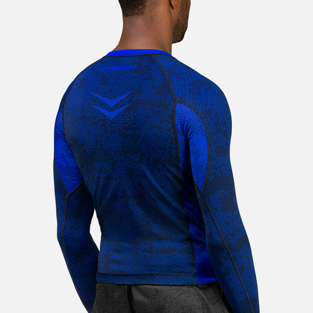 Hayabusa Rashguard Ranked Långärmad - Blå