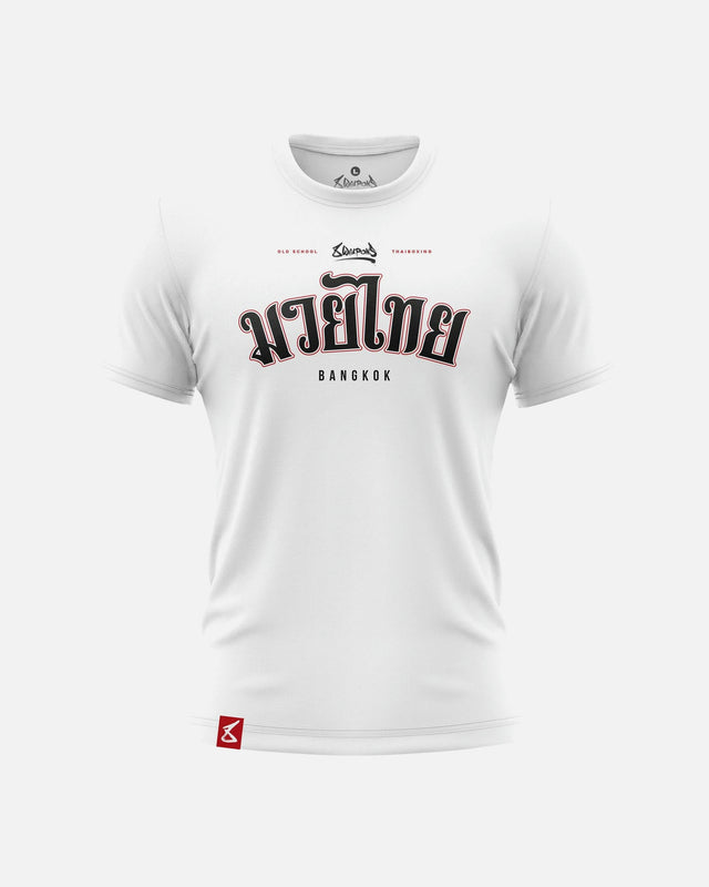 Tricou 8 WEAPONS Bangkok – Alb/Negru