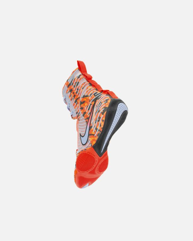 Ghete de box Nike HyperKO 3 – Roșu/Argintiu