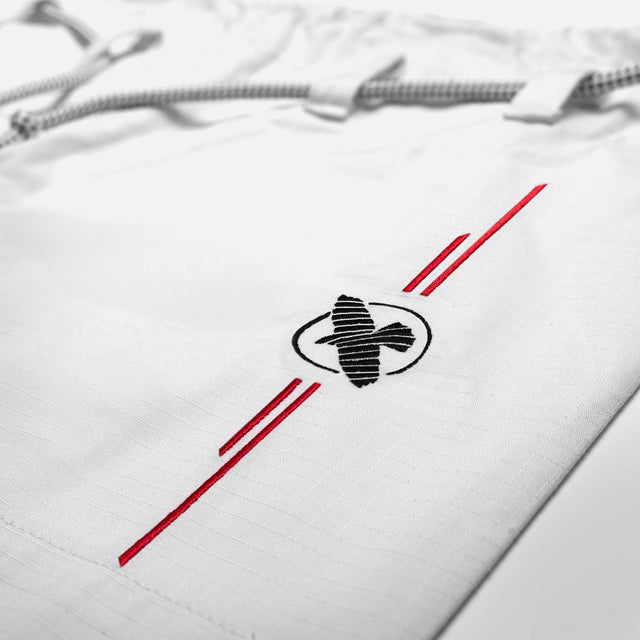 Hayabusa BJJ-shorts til kvinder Valor Ripstop – Hvid