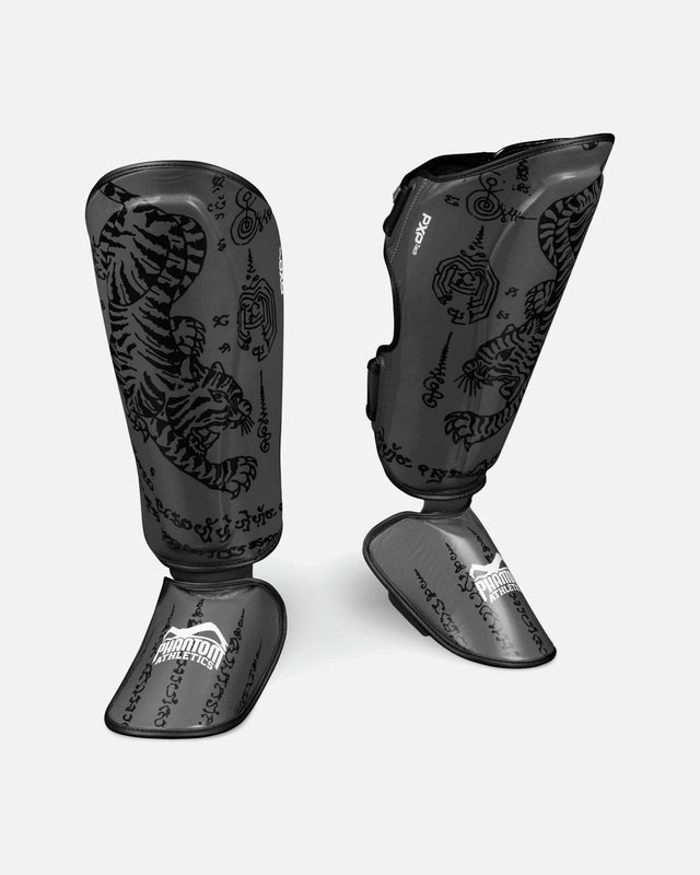 Phantom Athletics Benskydd Muay Thai – Svart/Silver
