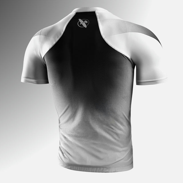 Hayabusa Rashguard Pro Ranked Krátký rukáv – Bílý