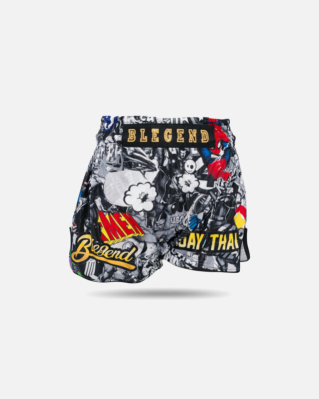 Blegend Muay Thai shorts Legend - Sort
