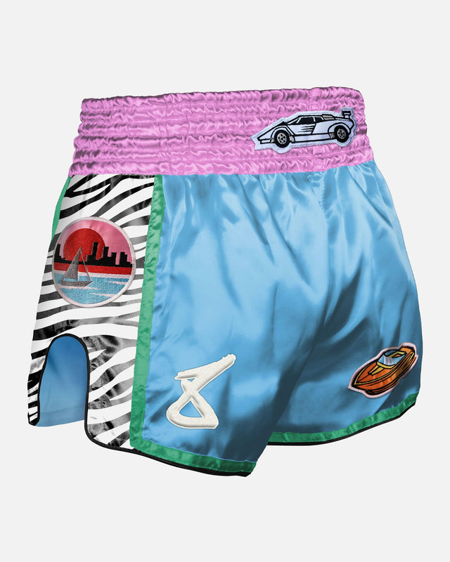 Pantaloni scurți Muay Thai 8 WEAPONS Miami Thai – Miami