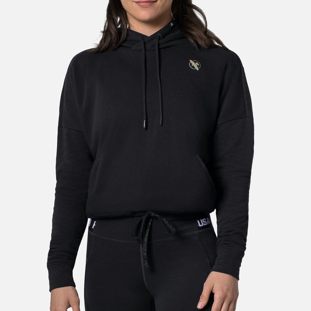 Sudadera Hayabusa Cozy Fleece Mujer - Negro