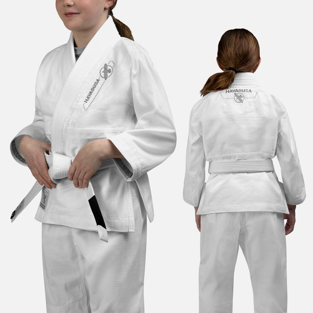 Hayabusa BJJ Kimono Dětské - Bílé