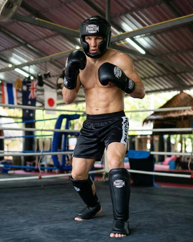Ochraniacze na piszczele Phantom Athletics Mexico – Czarne