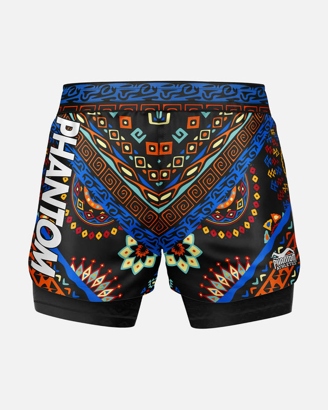Spodenki MMA Phantom Athletics Fusion 2in1 Hakuna Matata – Multicolor