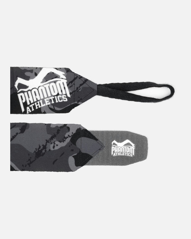 Ligaduras de boxe Phantom Athletics Camo – Preto
