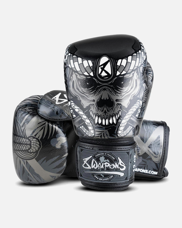 Guantoni da boxe 8 WEAPONS Bone Island – Nero