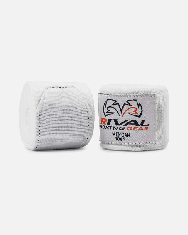 Bandaże bokserskie Rival Mexican Stretch – Białe
