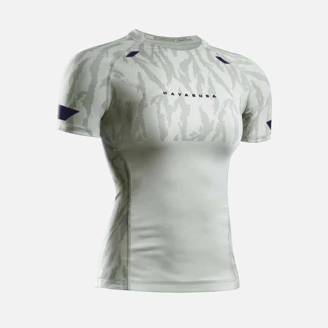 Hayabusa Rashguard Apex Vantage Kurzarm Damen – Beige