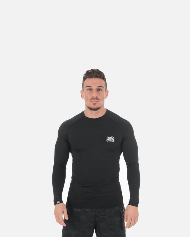 Phantom Athletics Rashguard Tactic Dlouhé rukávy – Černý