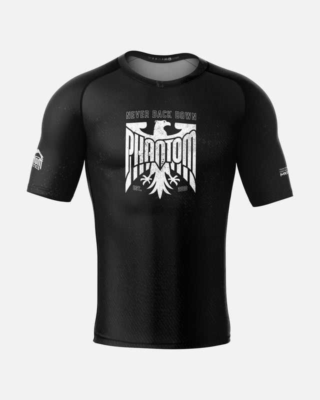 Phantom Athletics Rashguard Germany Eagle Korte Mouwen - Sort