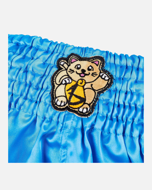 8 WEAPONS Muay Thai shorts Meow Thai – Blå/Lilla