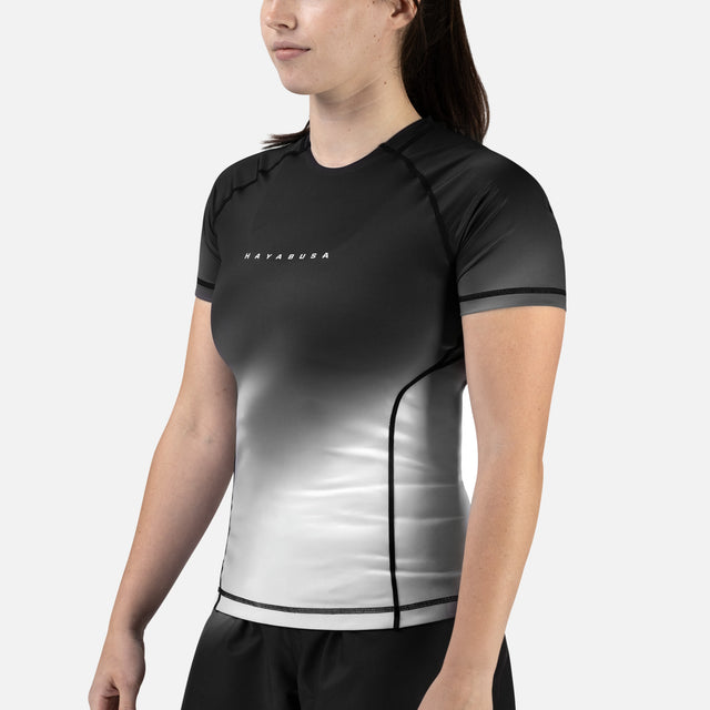 Rashguard Hayabusa Apex Nova Maniche Corte Donna – Grigio