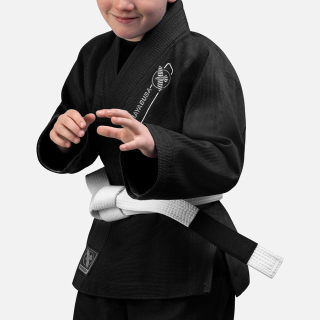 Hayabusa BJJ-gi Essential til børn - Sort