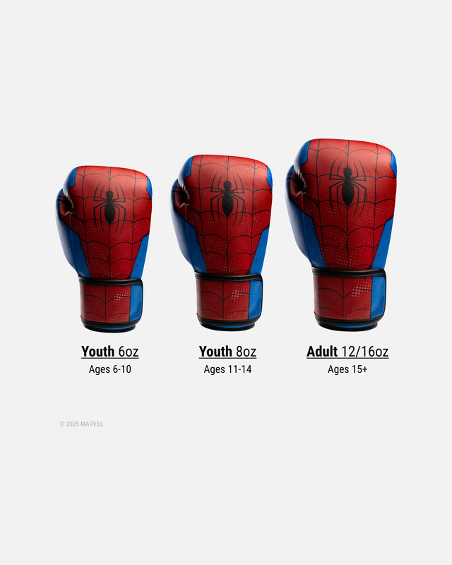 Hayabusa Boxhandschuhe Spider-Man – Rot/Blau