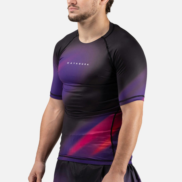 Rashguard Hayabusa Apex Nova Maniche Corte - Viola