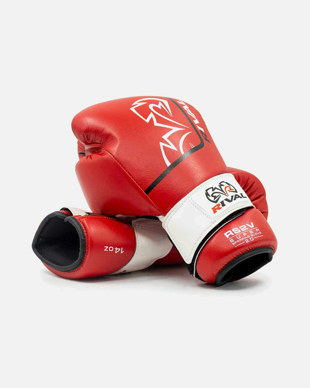Guantes de boxeo Rival Super Sparring RS2V – Rojo