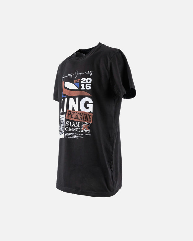 King Pro Boxing Triko Omnoi – Černé
