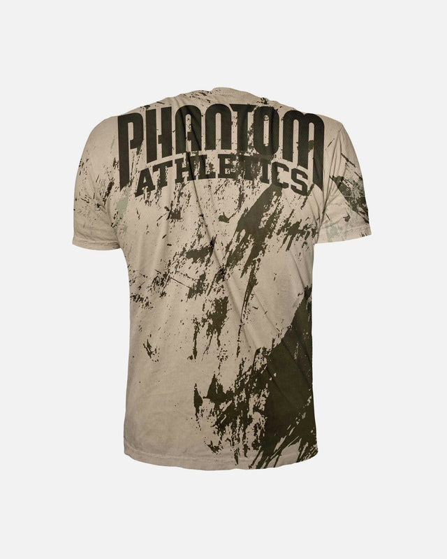 Phantom Athletics Trainingsshirt EVO Ghost - Moddergrön Camo