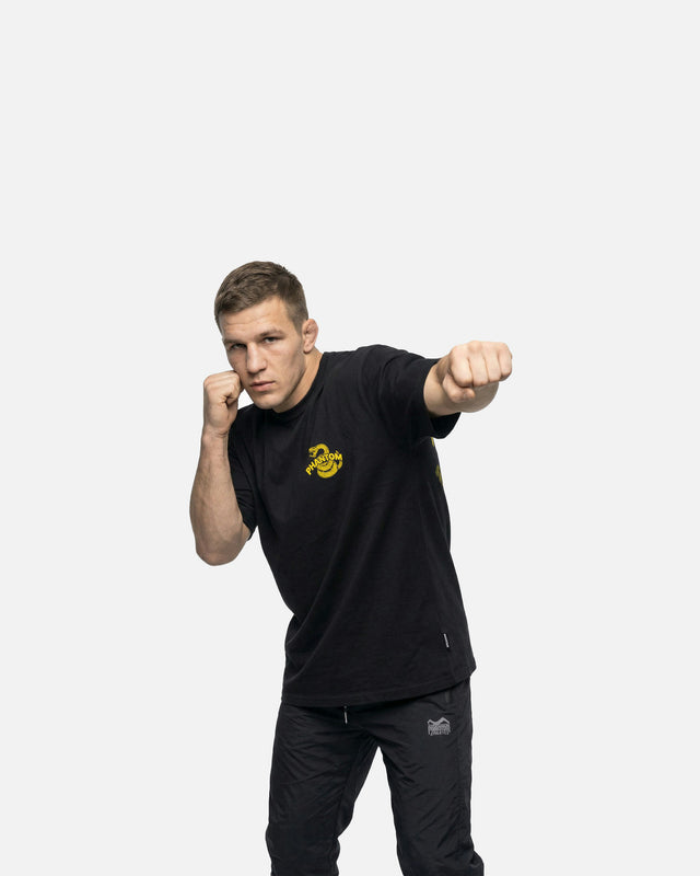 Phantom Athletics Triko DON'T TREAD ON ME – Černé/Žluté