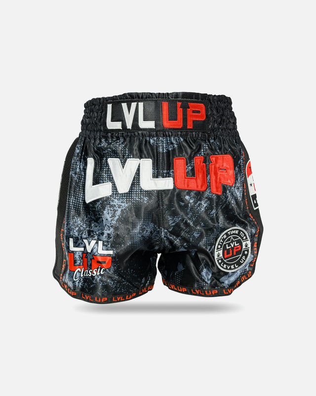 LVL UP Muay Thai shorts Stadium – Sort