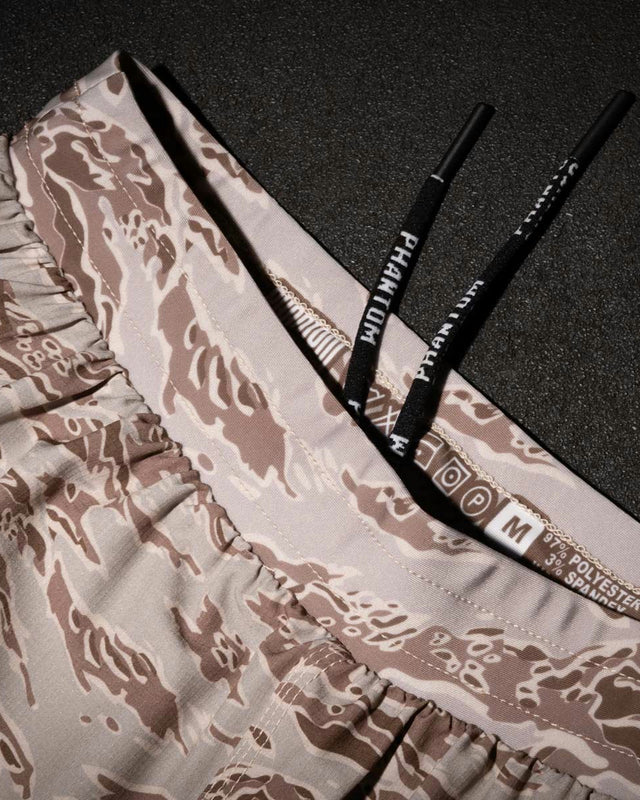 Shorts de MMA Phantom Athletics Fusion-R MGS – Désert Tiger