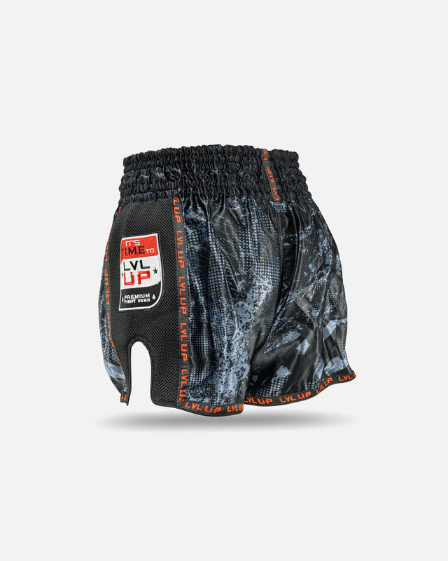 LVL UP Muay Thai shorts TKO – Sort