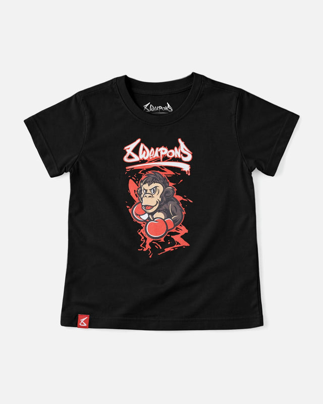 8 WEAPONS T-Shirt Joe – Sort/Rød
