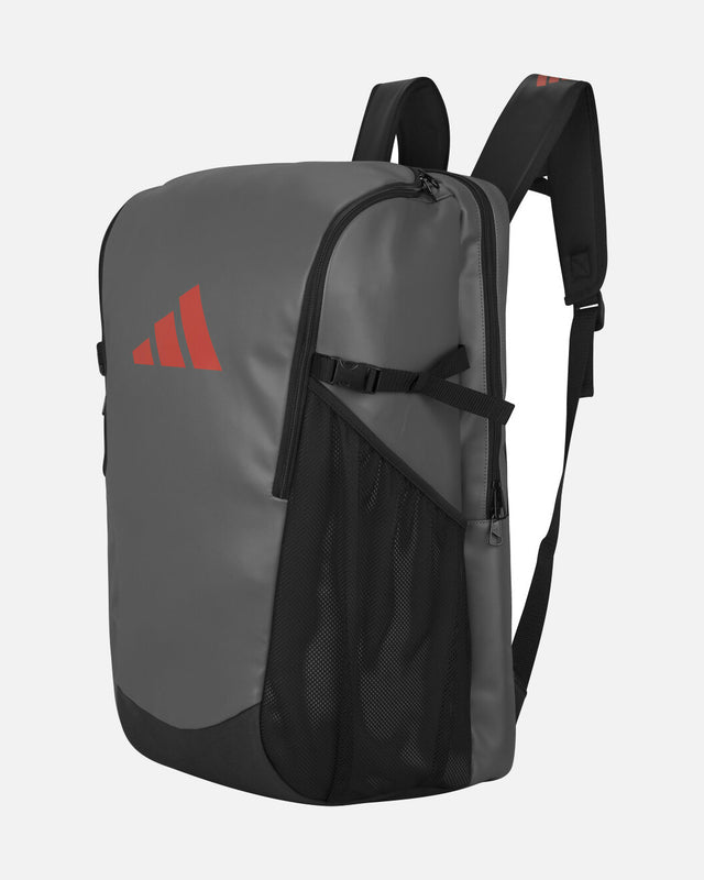 Saco de desporto Adidas Combat Sports L – Cinzento/Vermelho