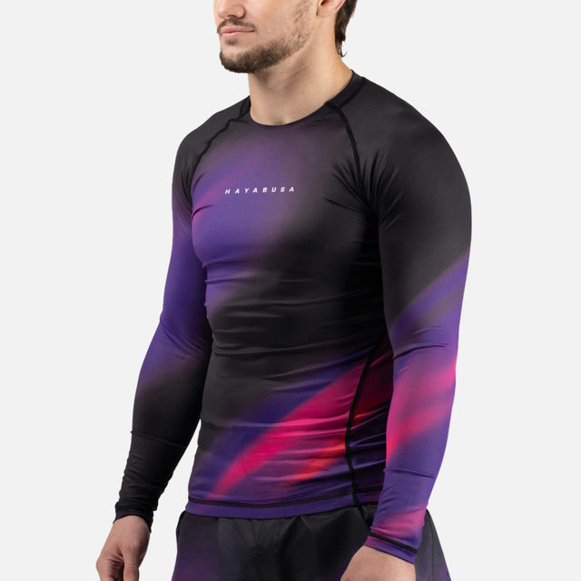 Rashguard Hayabusa Apex Nova Mangas Compridas – Roxo Ultravioleta