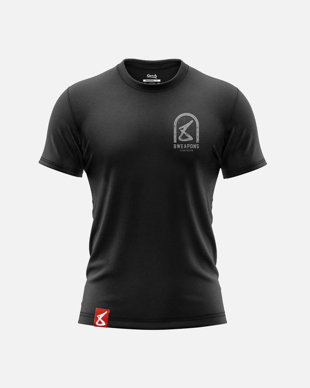 8 WEAPONS T-shirt Tombstone – Sort
