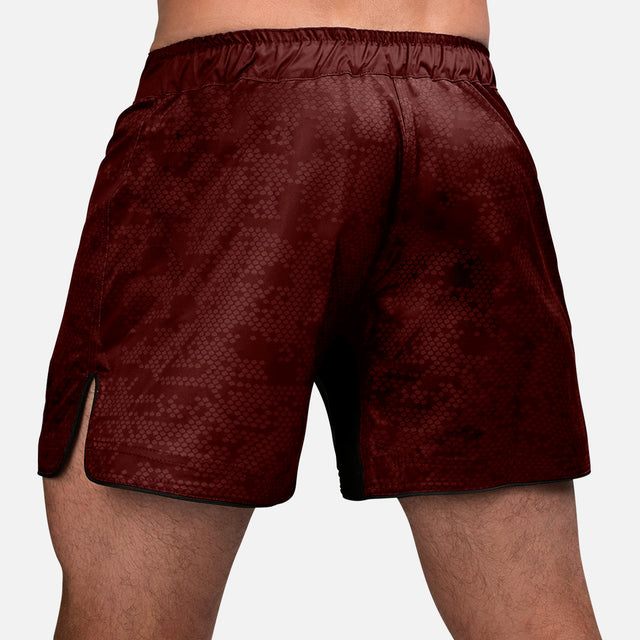 Spodenki MMA Hayabusa Hex Mid-Thigh – Bordeaux