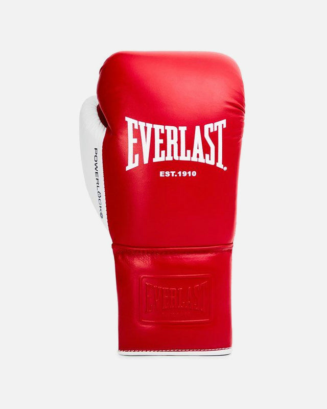 Everlast Boxningshandskar Powerlock OG Pro – Röd/Vit