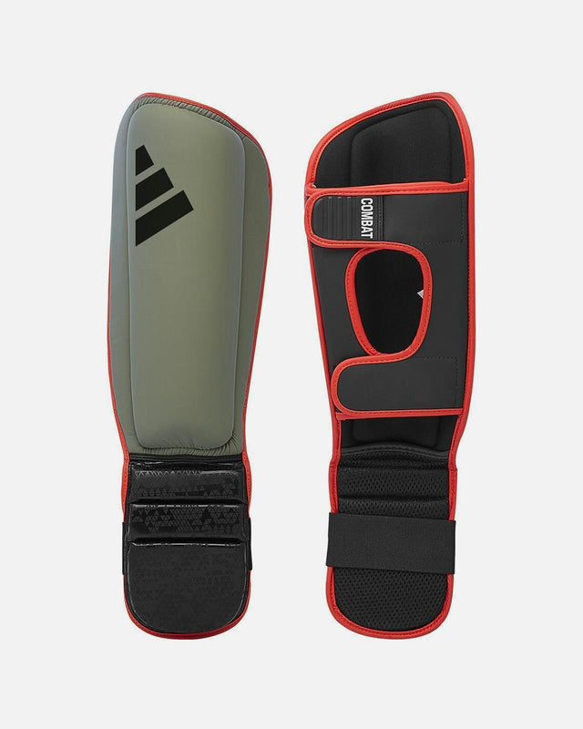 Adidas Schienbeinschoner Combat 50 – Grün/Schwarz