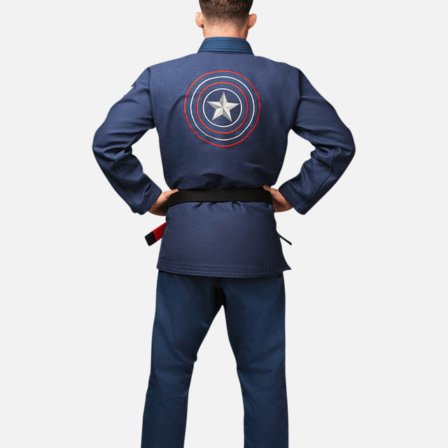 Kimono de BJJ Marvel Captain America – Azul