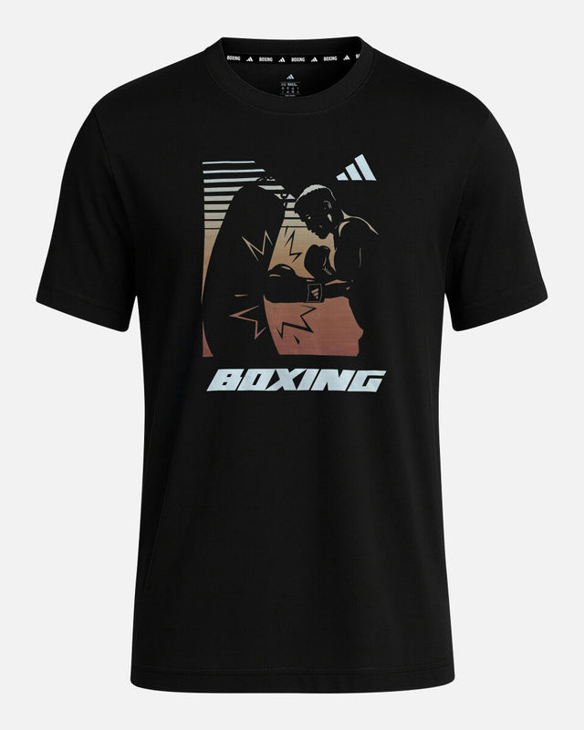 T-shirt Adidas Boxing Graphic Line – Preto