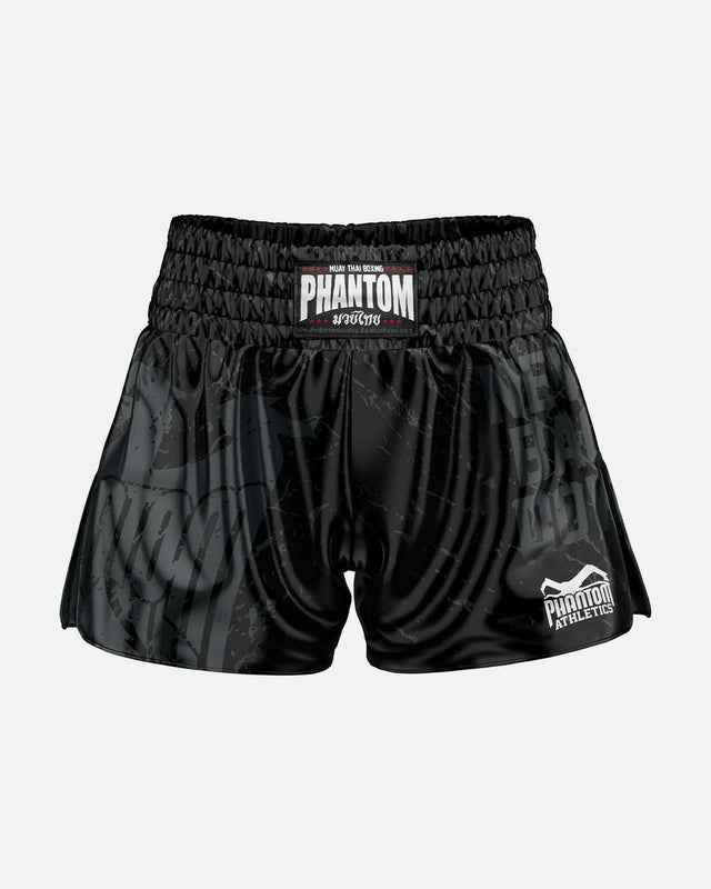 Shorts de Muay Thai Phantom Athletics Germany – Noir