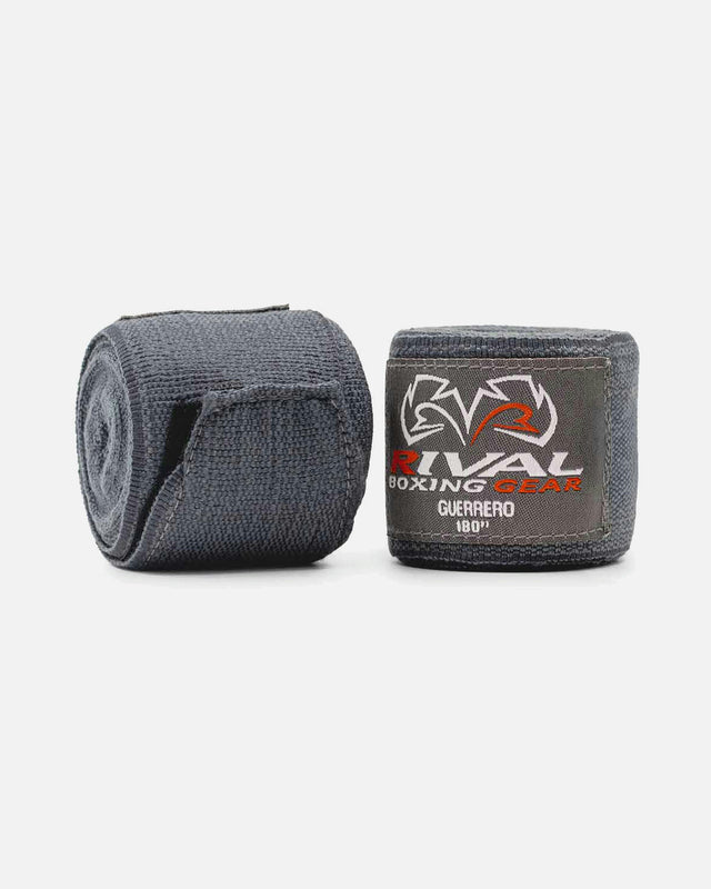 Bandaje de box Rival Guerrero 450 cm – Gri antracit