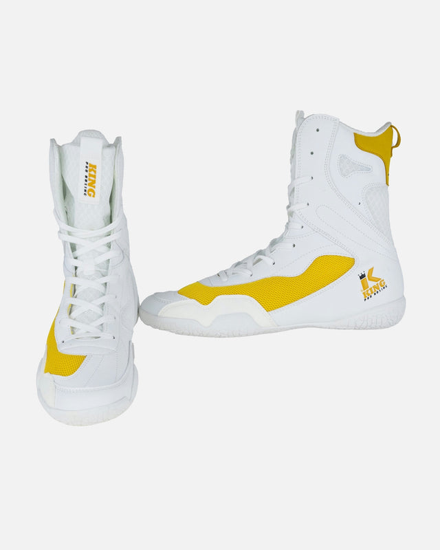 Botas de boxe King Pro Boxing Apex Pro – Branco