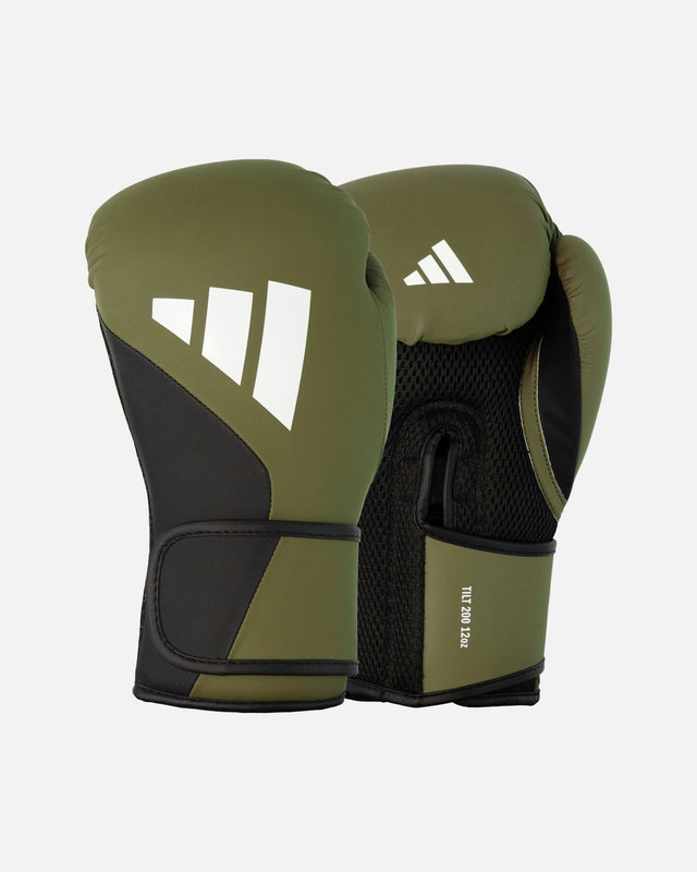 Mănuși de box Adidas Speed Tilt 200 – Verde/Alb