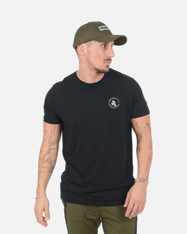 Phantom Athletics T-Shirt Never Back Down – Black
