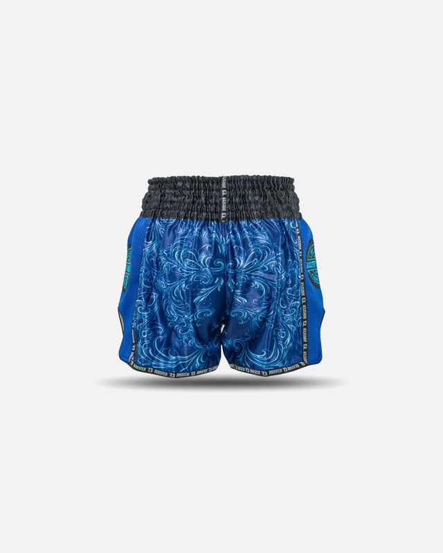Booster Muay-Thai-Shorts Medusa – Blau